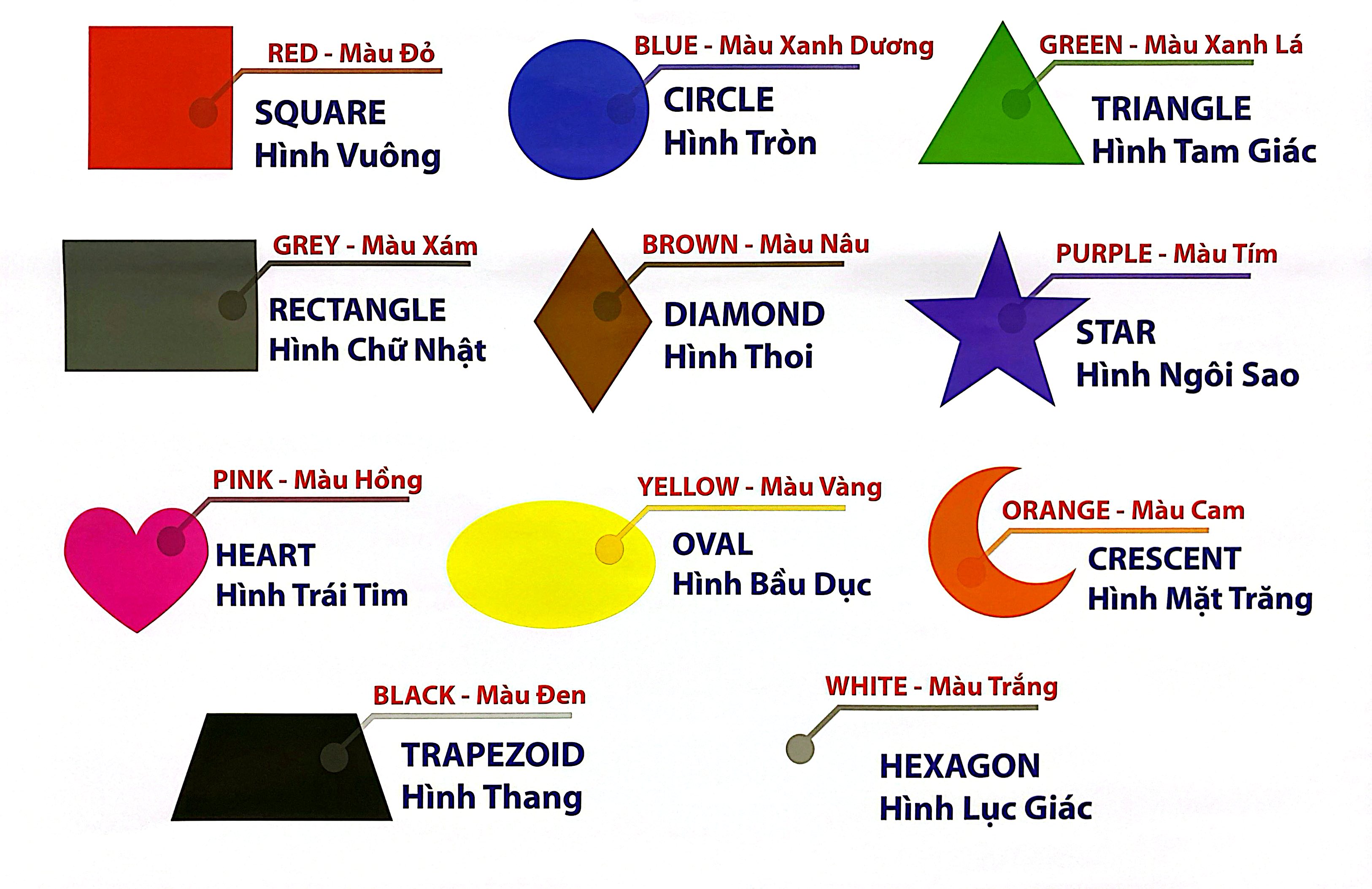 Tranh Màu Sắc Và Hình Dạng - Ảnh 3