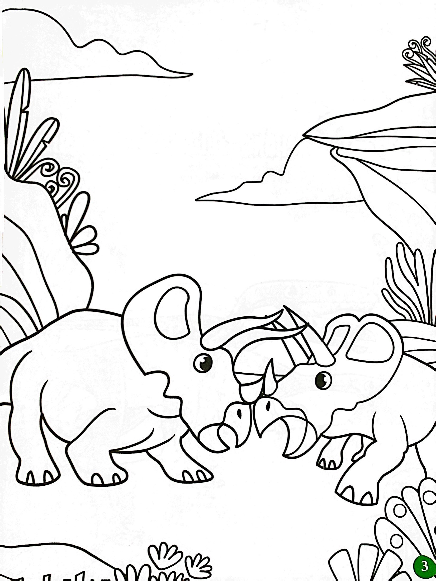 tranh tô màu vương quốc khủng long - cuộc sống bầy đàn (tái bản 2023) - Ảnh 4