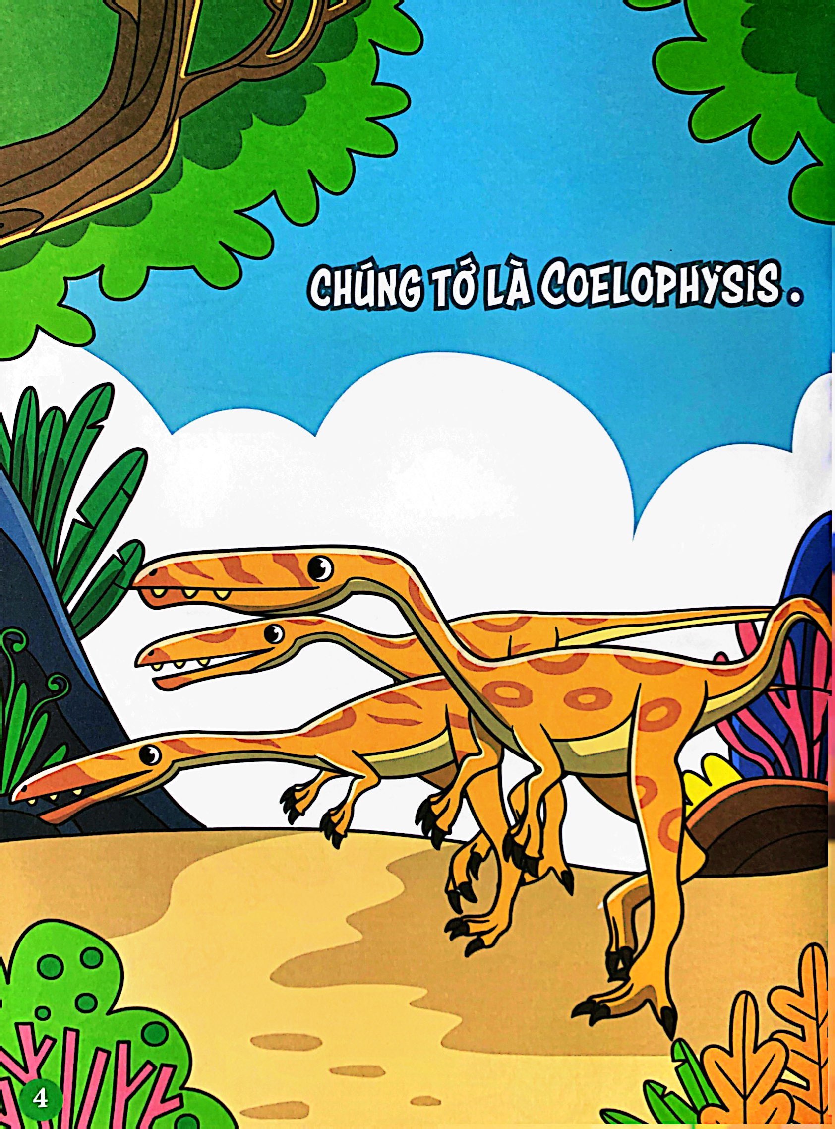 tranh tô màu vương quốc khủng long - cuộc sống bầy đàn (tái bản 2023) - Ảnh 5