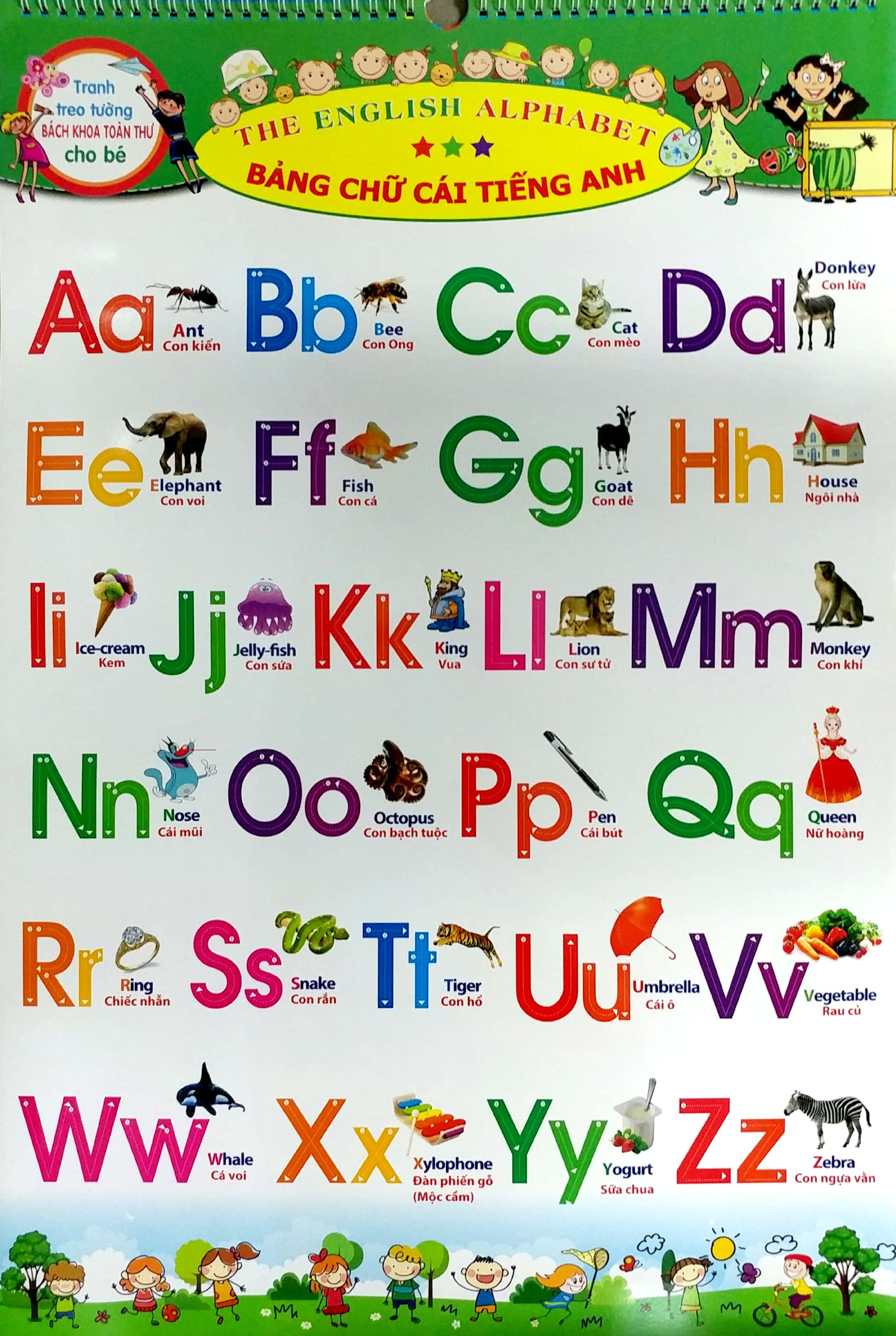 tranh treo tường bách khoa toàn thư cho bé - Ảnh 4