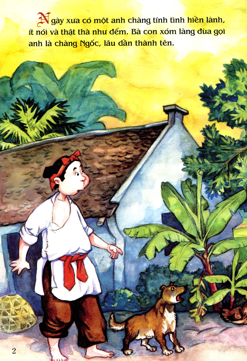 tranh truyện dân gian việt nam - anh chàng học khôn (tái bản 2019) - Ảnh 2