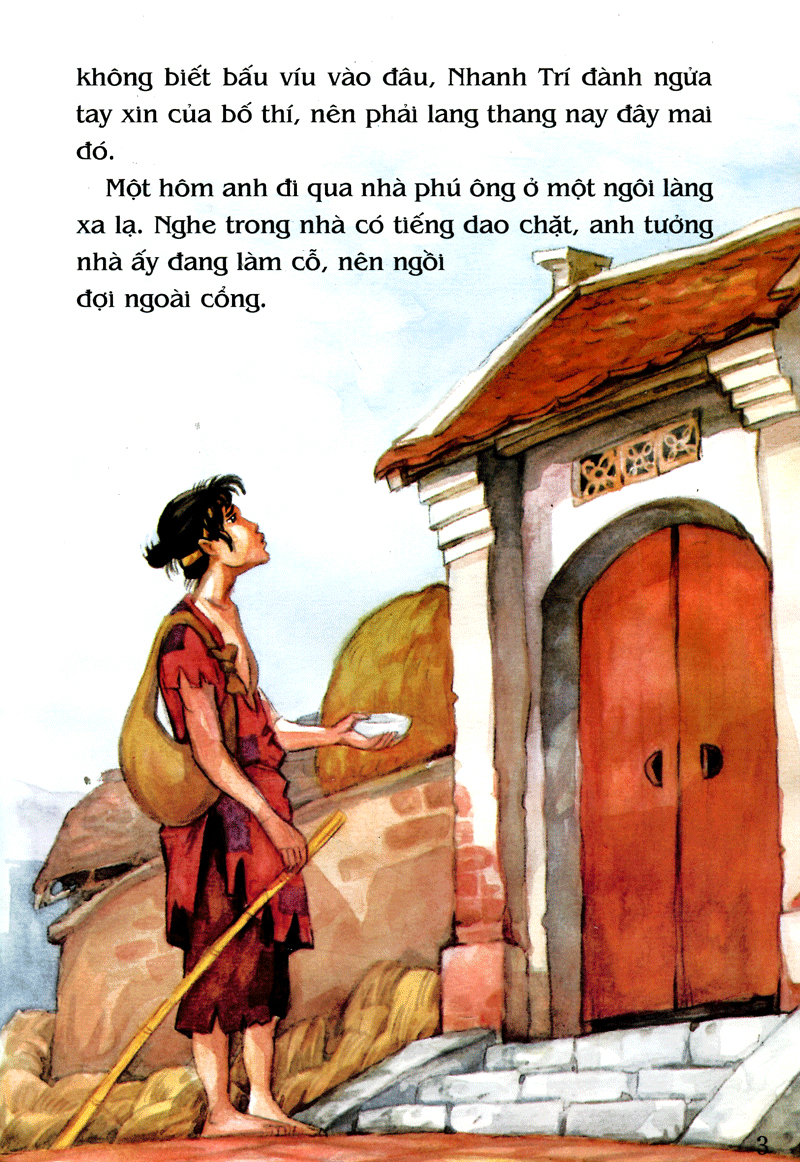 tranh truyện dân gian việt nam - anh chàng nhanh trí (tái bản 2023) - Ảnh 6