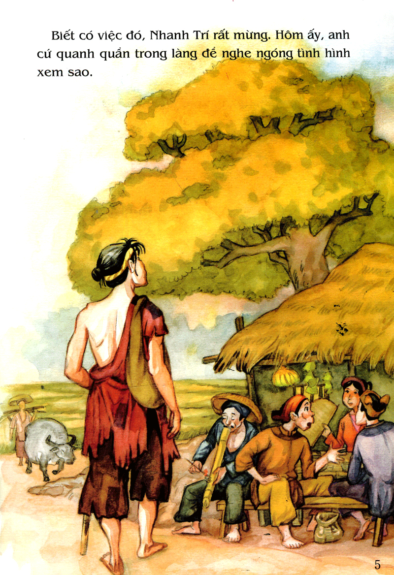 tranh truyện dân gian việt nam - anh chàng nhanh trí (tái bản 2023) - Ảnh 8