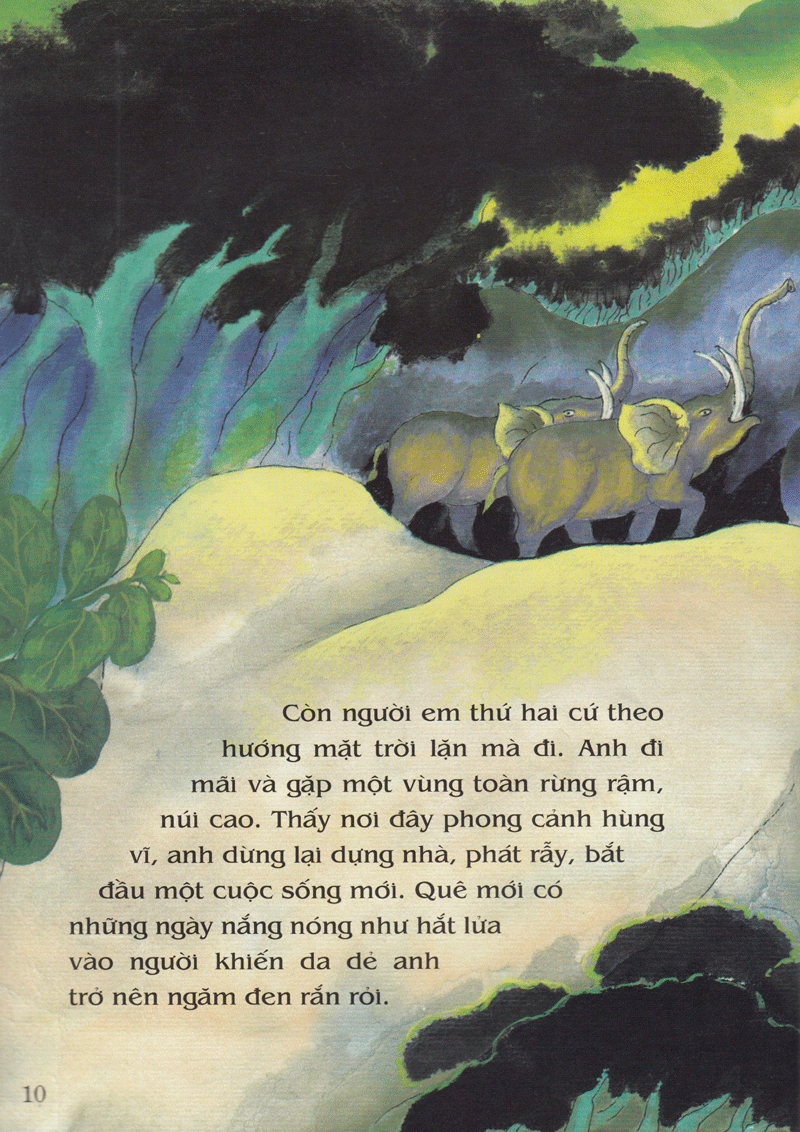 tranh truyện dân gian việt nam - ba chàng trai tài giỏi (tái bản 2023) - Ảnh 11