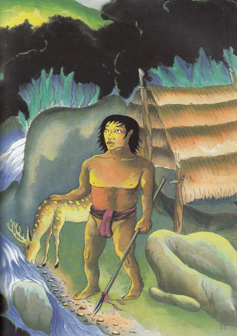 tranh truyện dân gian việt nam - ba chàng trai tài giỏi (tái bản 2023) - Ảnh 3