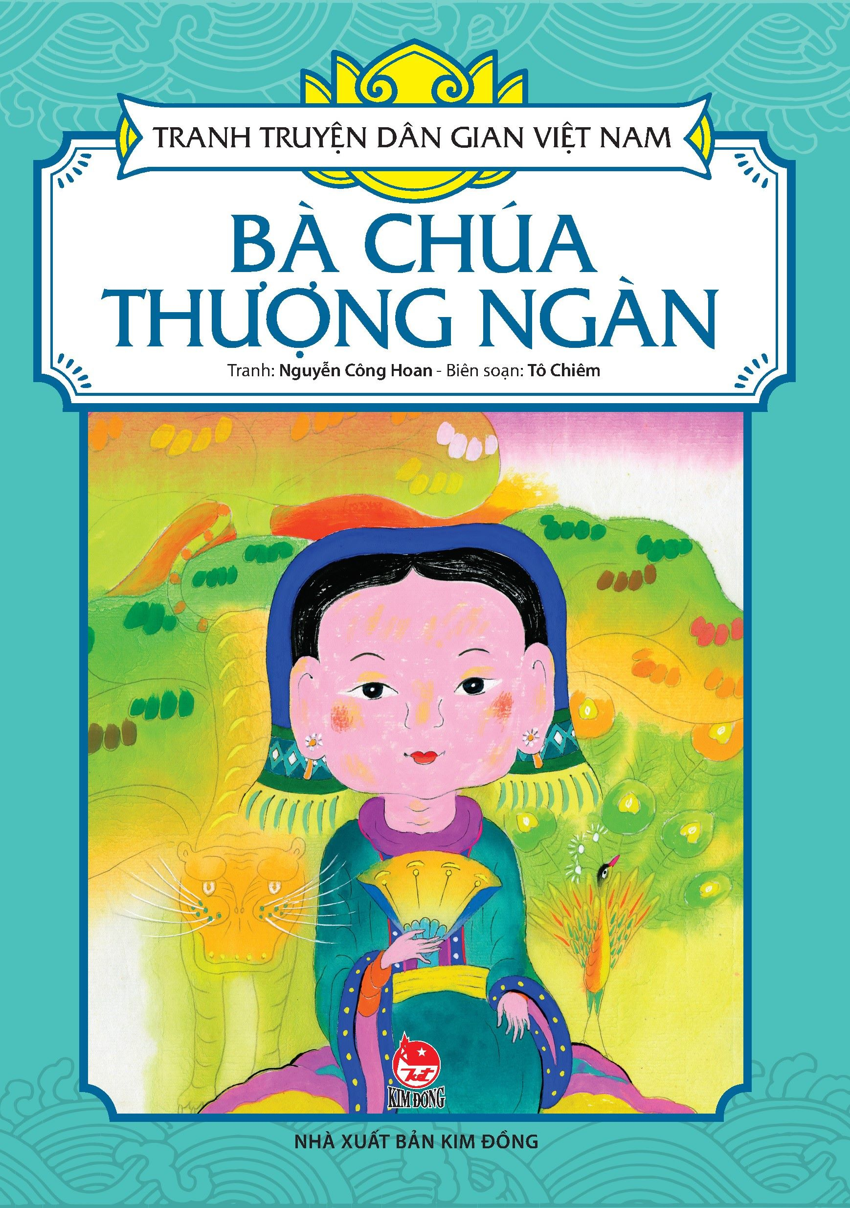 tranh truyện dân gian việt nam - bà chúa thượng ngàn (tái bản 2024) - Ảnh 2