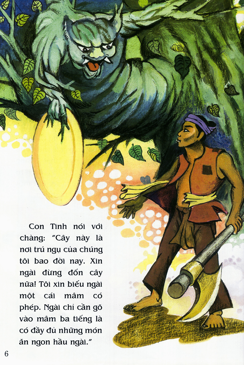 tranh truyện dân gian việt nam - ba vật thần kì (tái bản 2024) - Ảnh 8