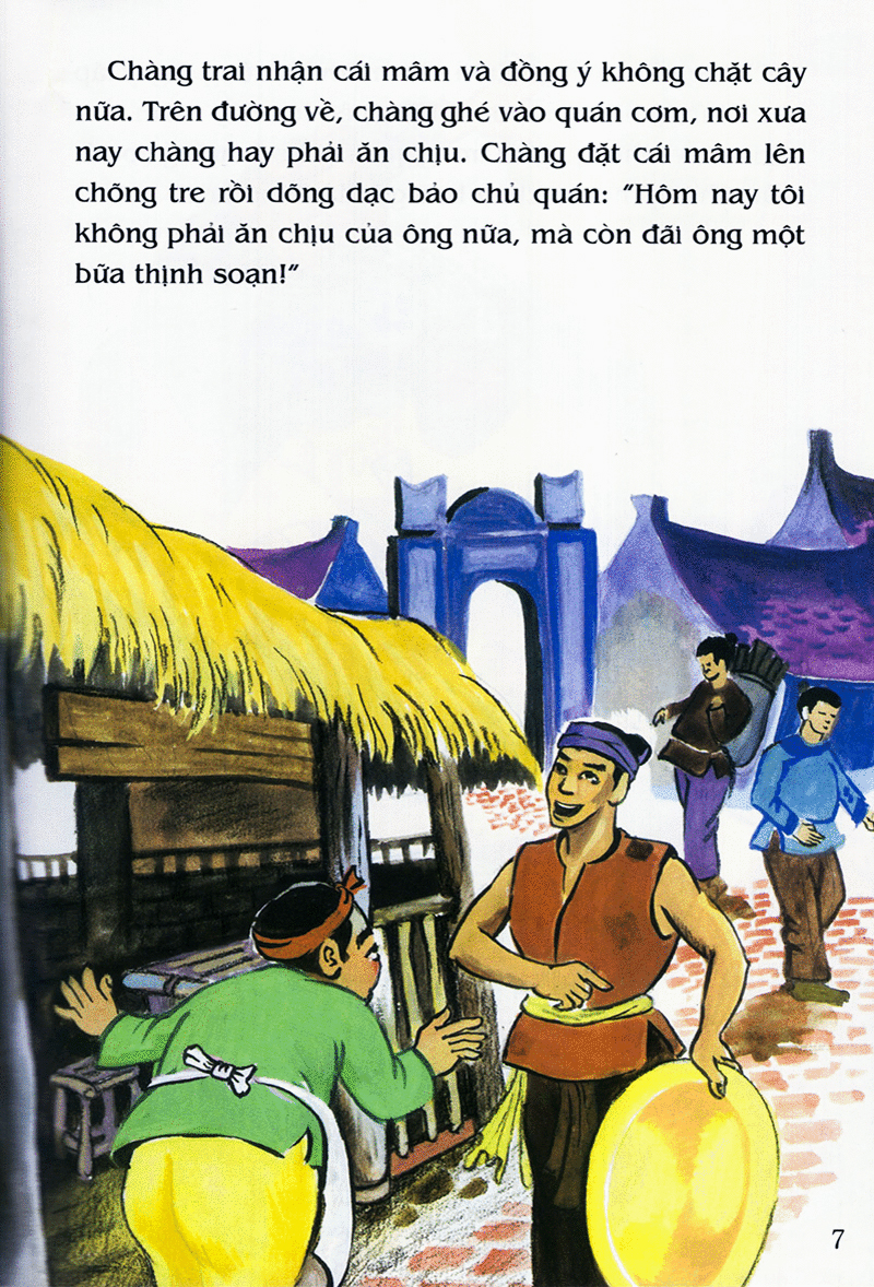 tranh truyện dân gian việt nam - ba vật thần kì (tái bản 2024) - Ảnh 9