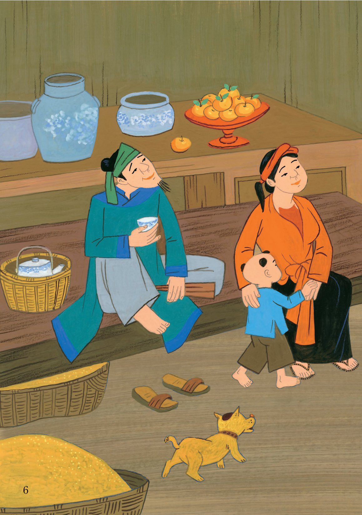 tranh truyện dân gian việt nam - cái cân thủy ngân (tái bản 2023) - Ảnh 6