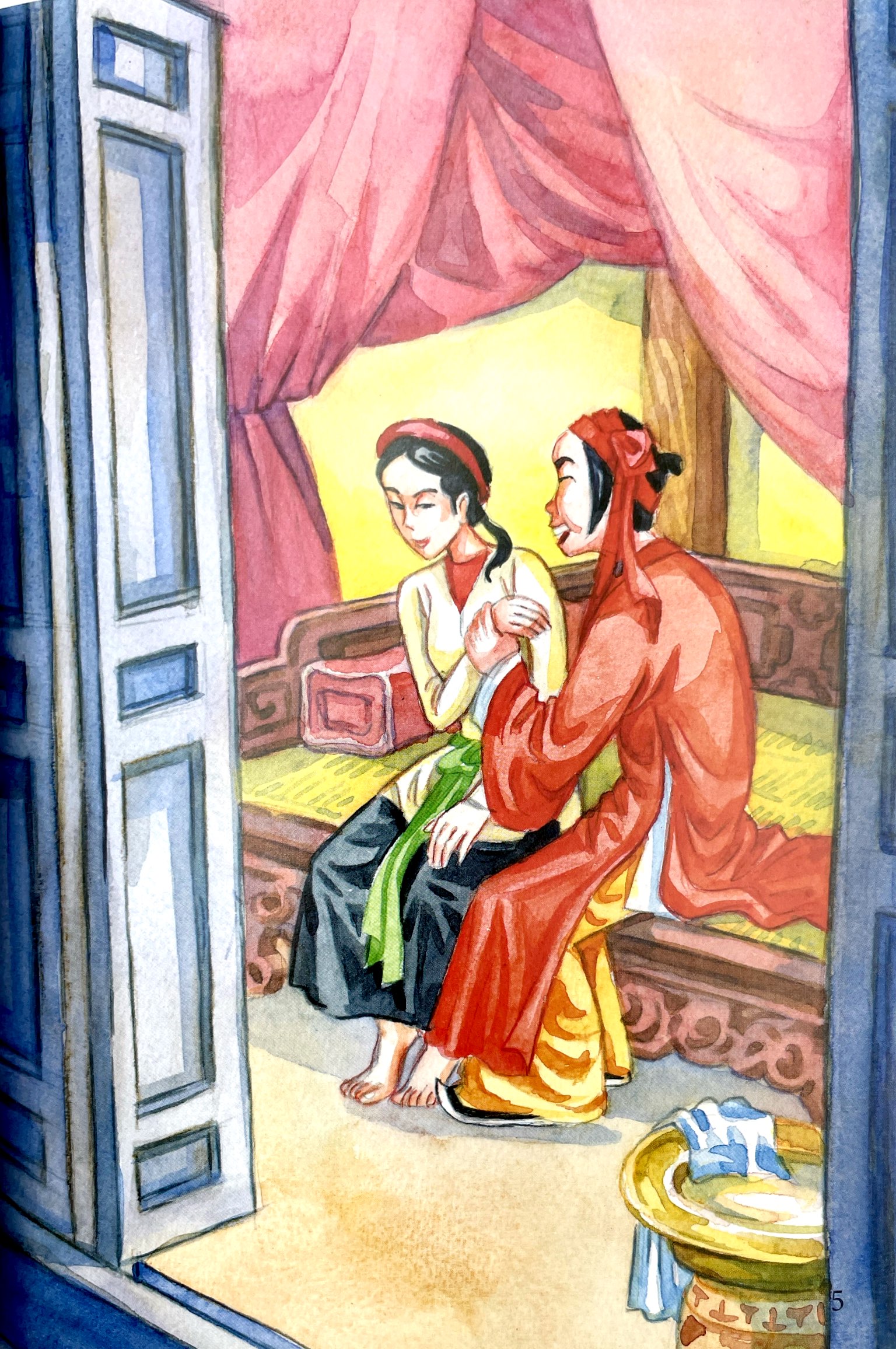 tranh truyện dân gian việt nam - cái kiến mày kiện củ khoai (tái bản 2023) - Ảnh 4