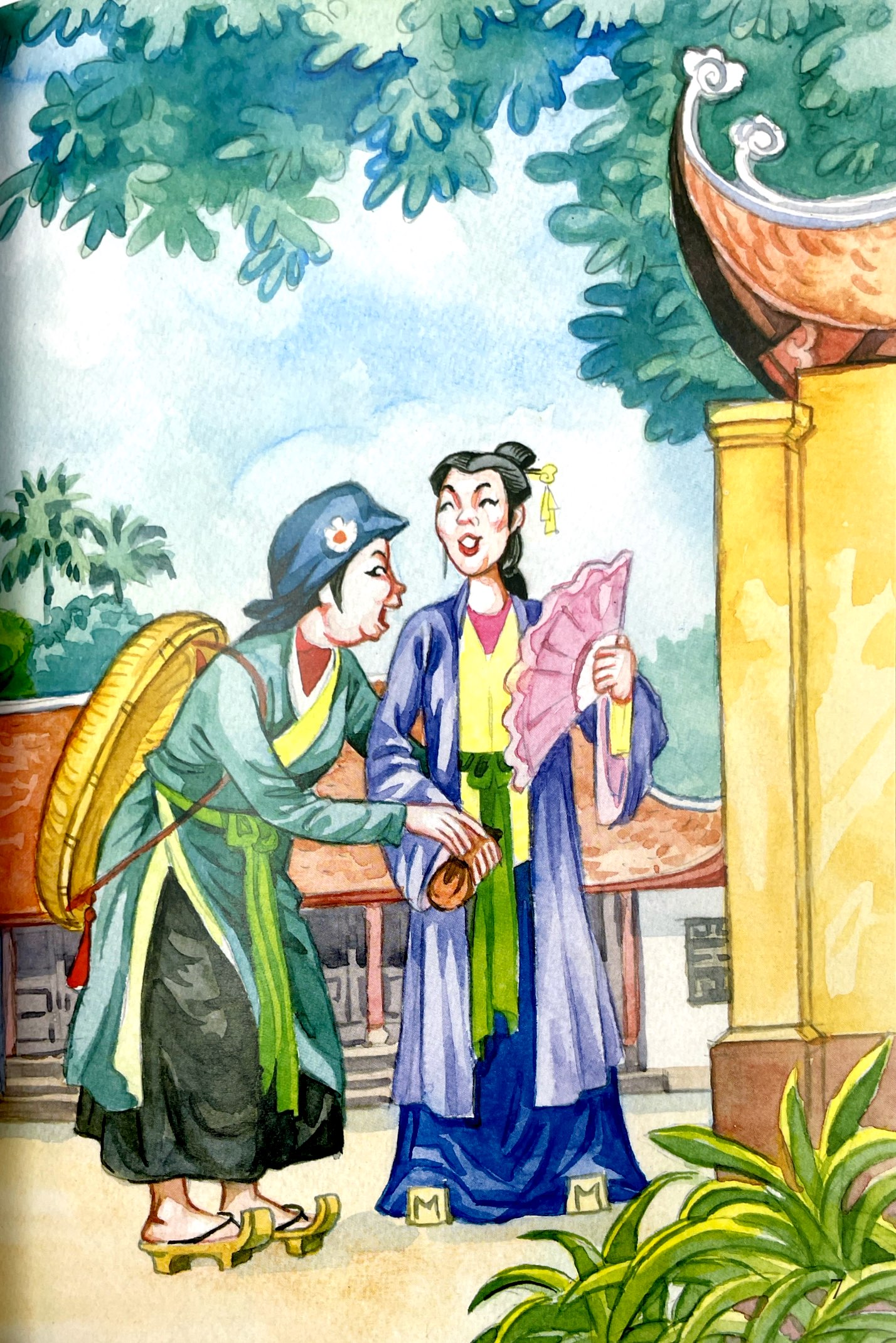 tranh truyện dân gian việt nam - cái kiến mày kiện củ khoai (tái bản 2023) - Ảnh 6