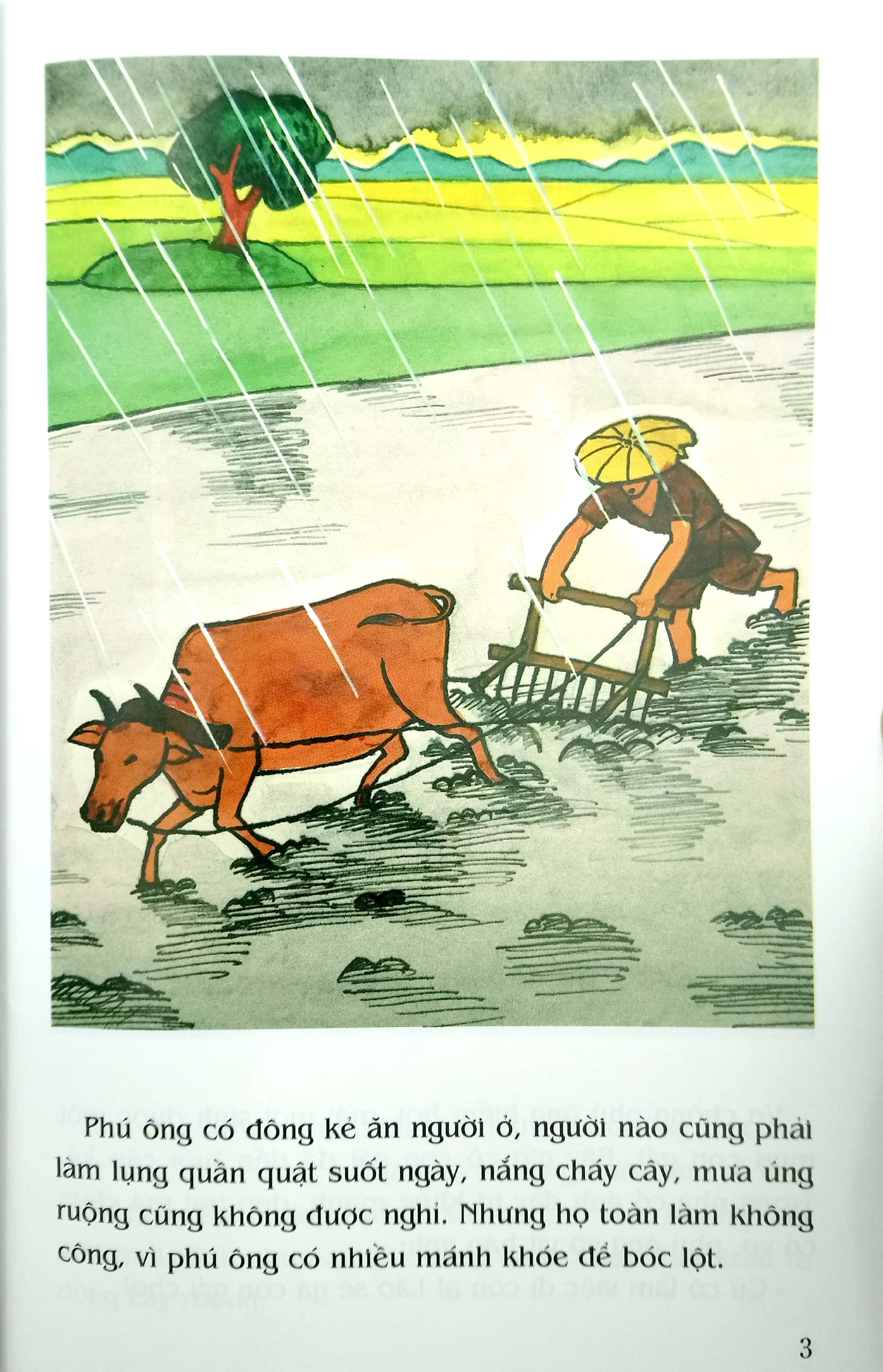 tranh truyện dân gian việt nam - cây tre trăm đốt (tái bản 2023) - Ảnh 3