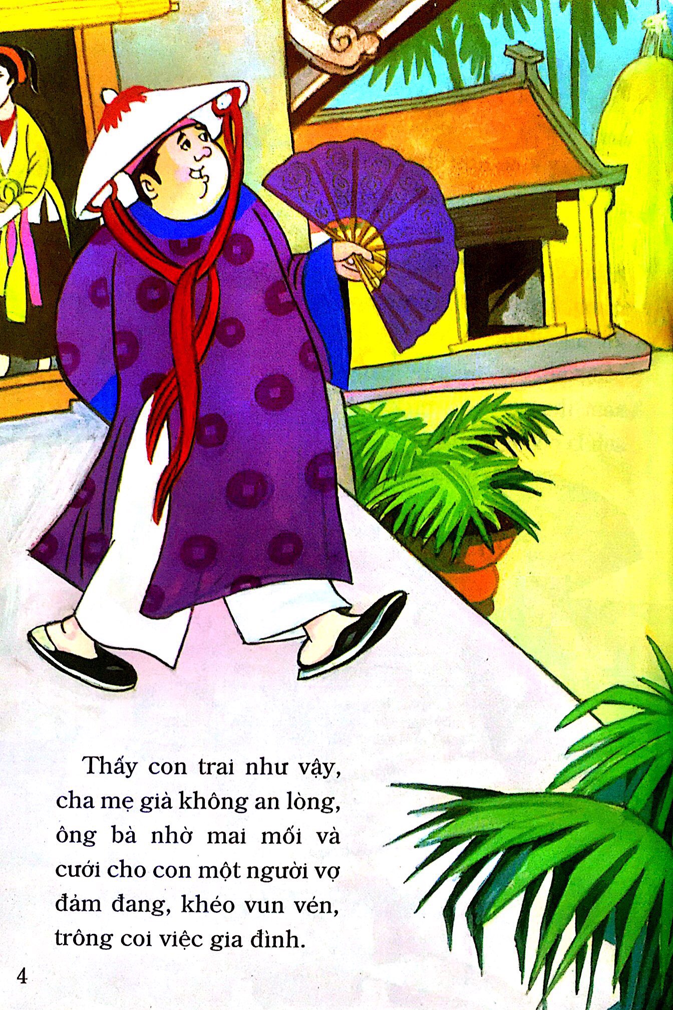 tranh truyện dân gian việt nam - chàng ngốc và gã bợm (tái bản 2024) - Ảnh 5