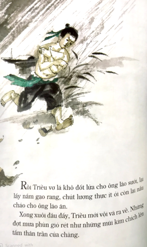 tranh truyện dân gian việt nam - chiếc áo tàng hình (tái bản 2024) - Ảnh 6