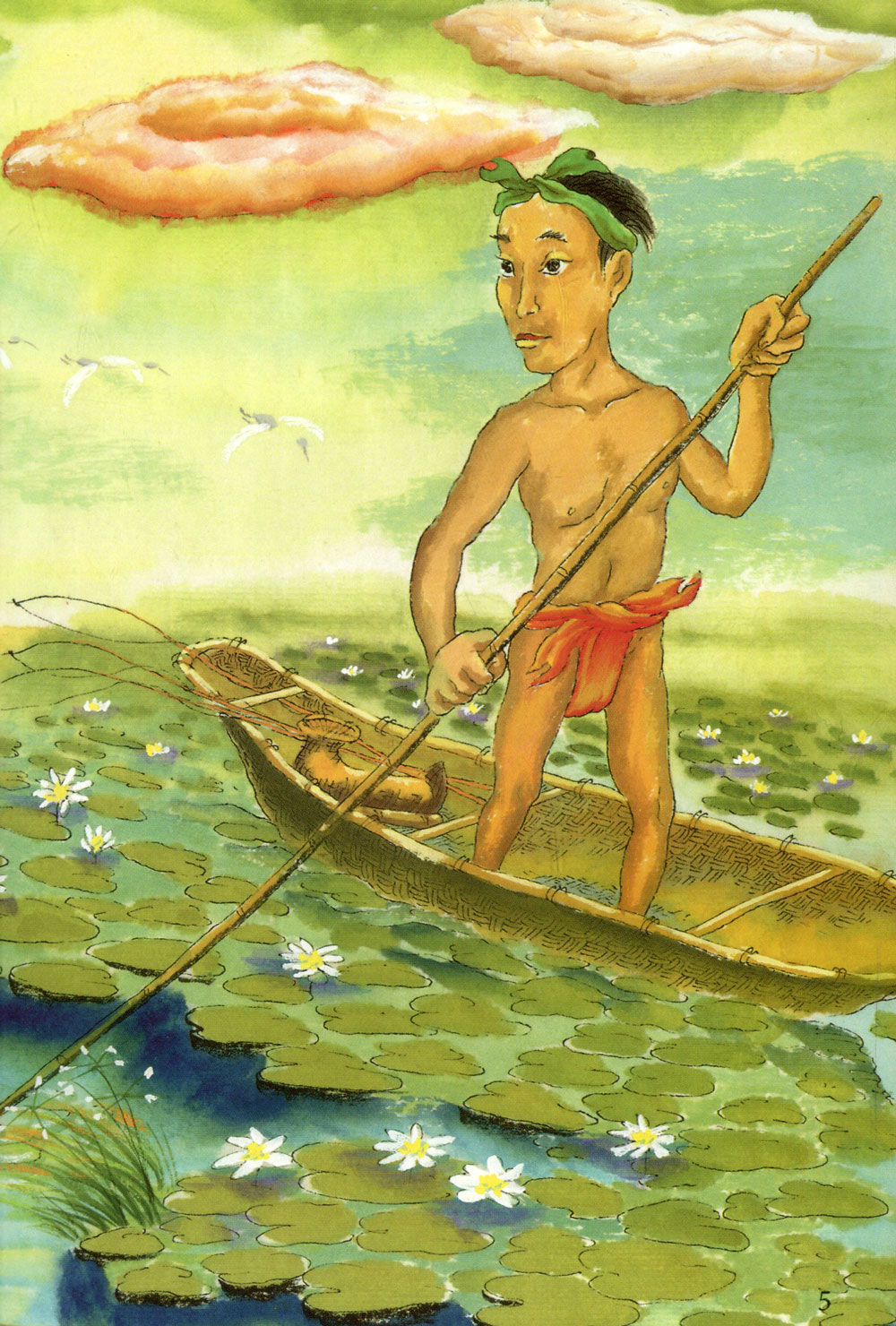 tranh truyện dân gian việt nam - chử đồng tử và tiên dung (tái bản 2023) - Ảnh 5