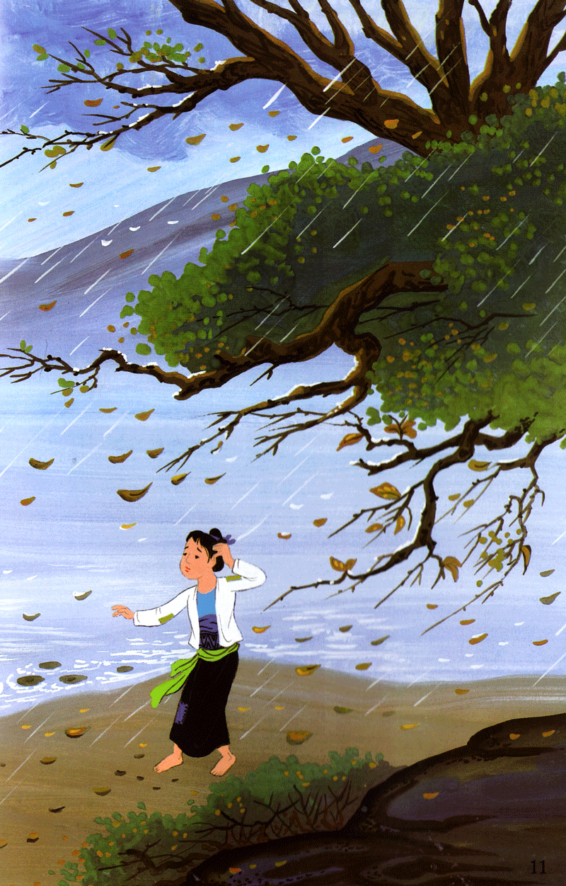 tranh truyện dân gian việt nam - cô bé mồ côi (tái bản 2024) - Ảnh 13