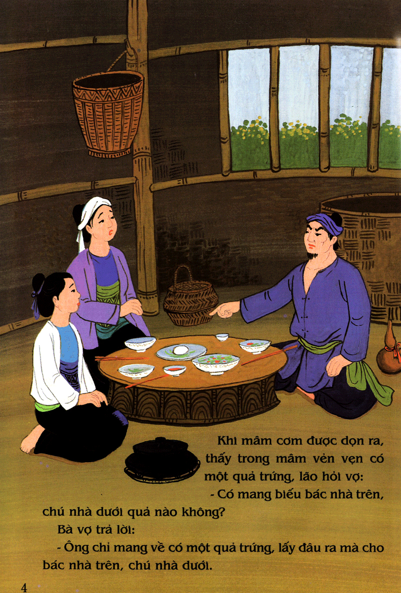 tranh truyện dân gian việt nam - cô bé mồ côi (tái bản 2024) - Ảnh 6