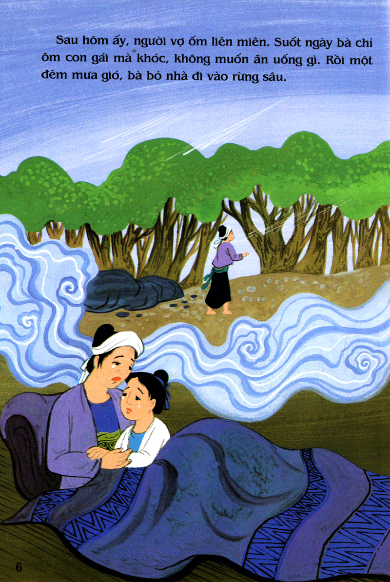 tranh truyện dân gian việt nam - cô bé mồ côi (tái bản 2024) - Ảnh 8