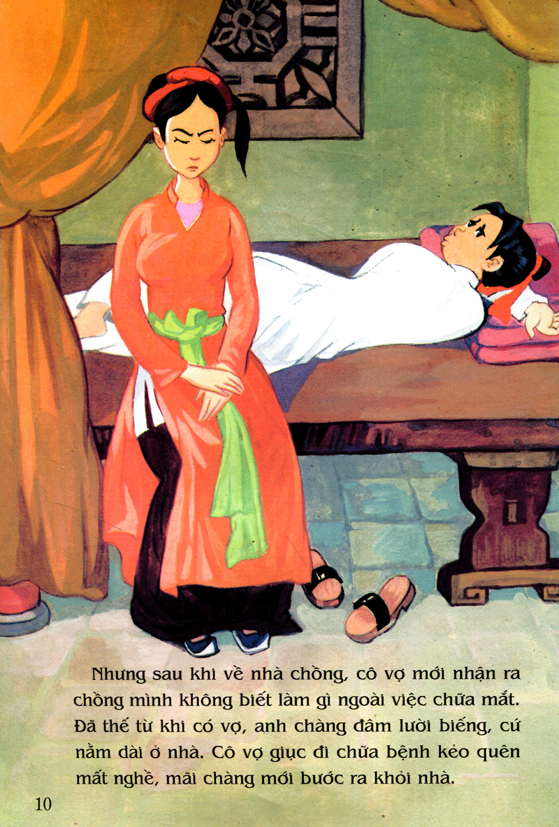 tranh truyện dân gian việt nam - có công mài sắt có ngày nên kim (tái bản 2023) - Ảnh 2