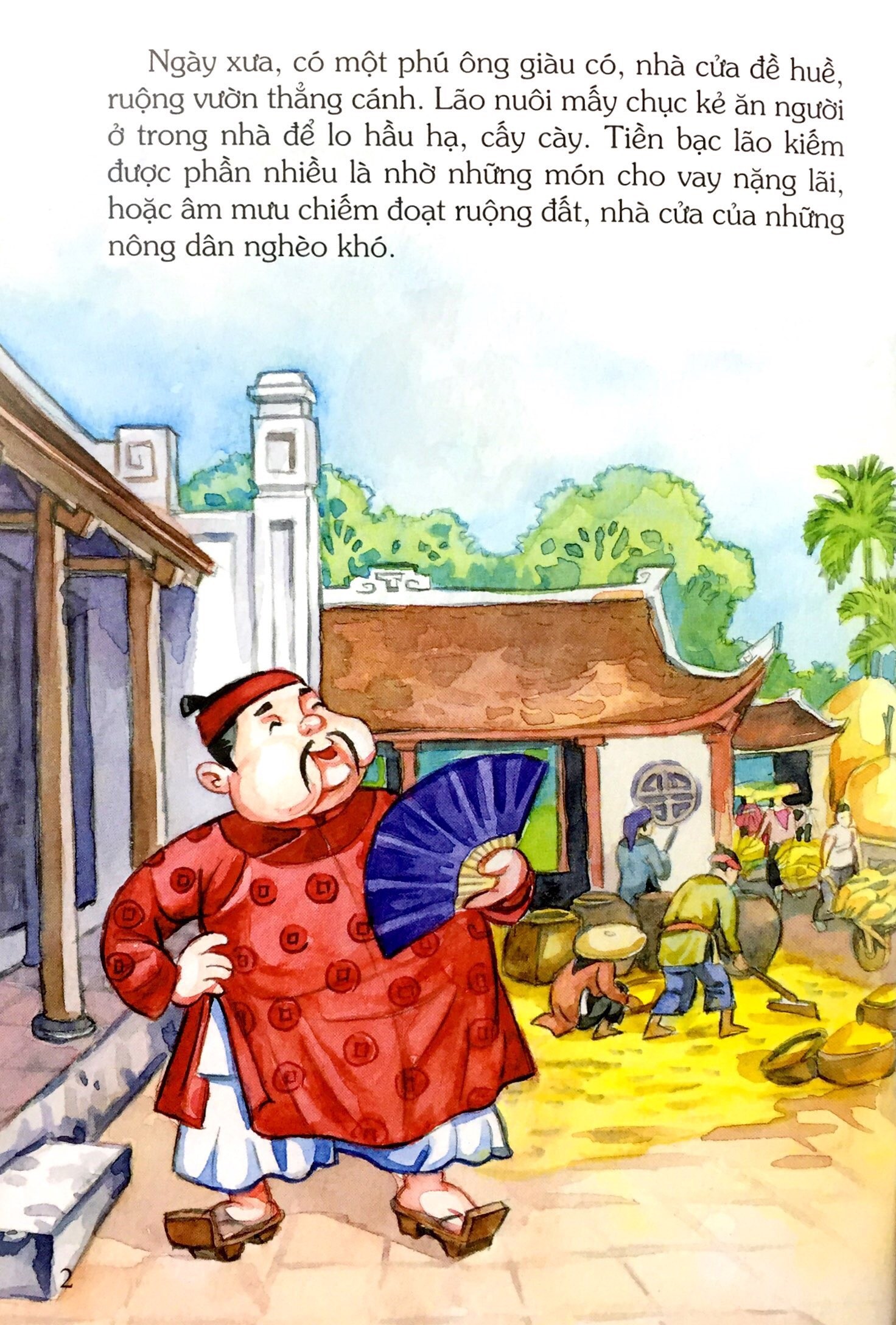 tranh truyện dân gian việt nam - con chó biết nói (tái bản 2023) - Ảnh 2