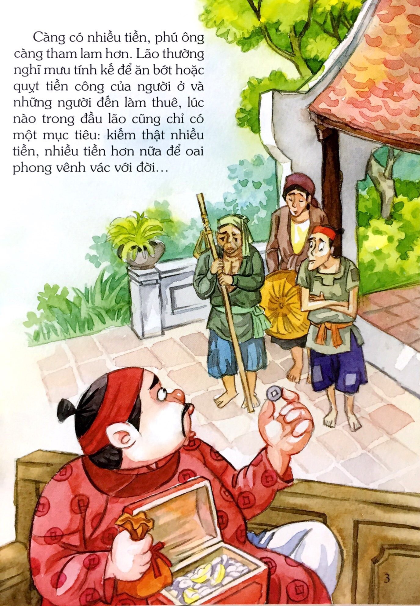 tranh truyện dân gian việt nam - con chó biết nói (tái bản 2023) - Ảnh 3