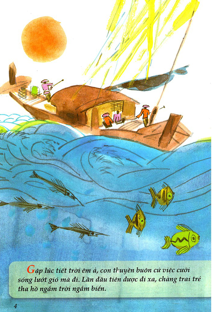 tranh truyện dân gian việt nam - con chó, con mèo và anh chàng nghèo khổ (tái bản 2024) - Ảnh 5