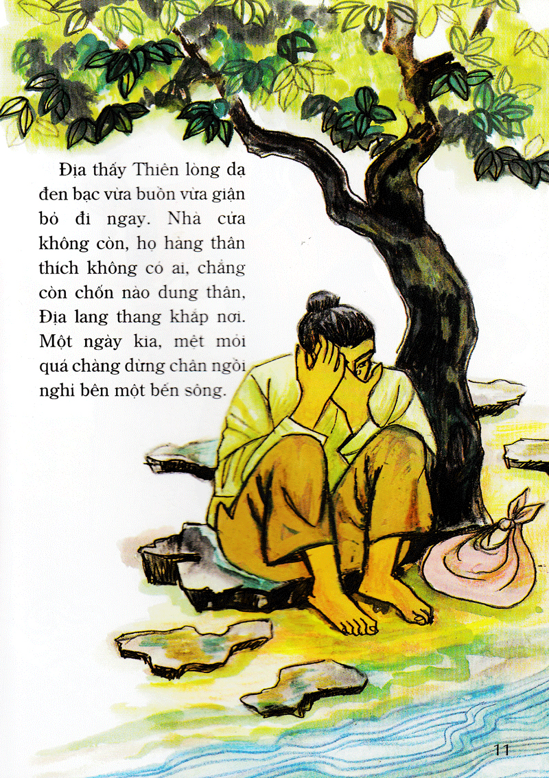 tranh truyện dân gian việt nam - của thiên trả địa (tái bản 2024) - Ảnh 12