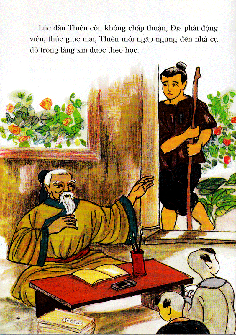 tranh truyện dân gian việt nam - của thiên trả địa (tái bản 2024) - Ảnh 5