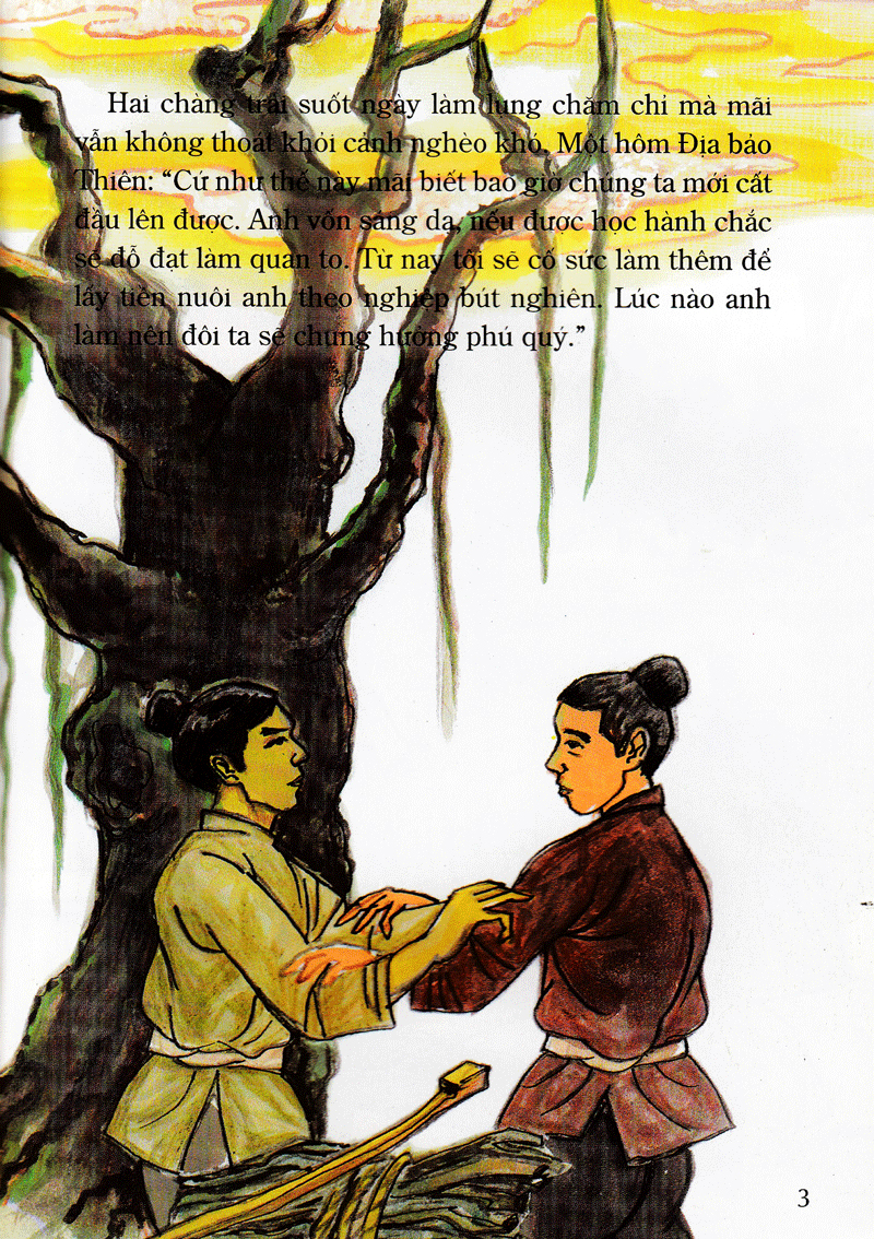 tranh truyện dân gian việt nam - của thiên trả địa (tái bản 2024) - Ảnh 7