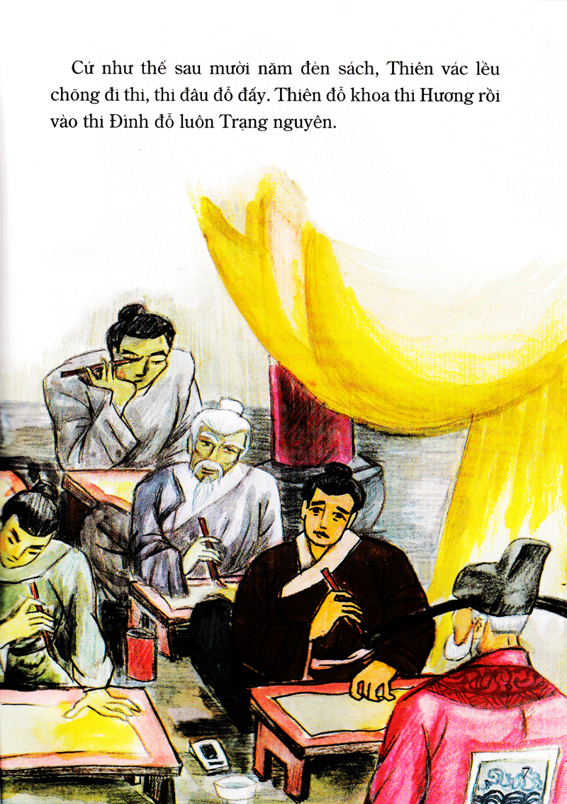 tranh truyện dân gian việt nam - của thiên trả địa (tái bản 2024) - Ảnh 8