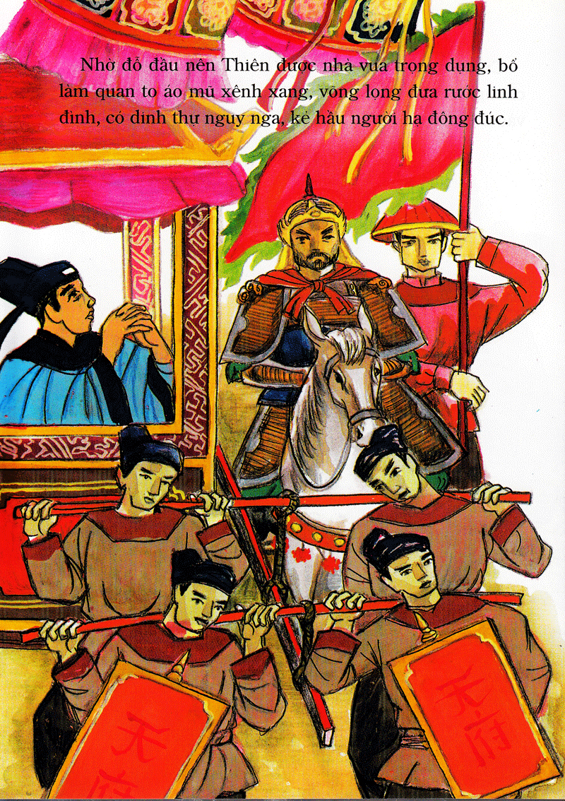 tranh truyện dân gian việt nam - của thiên trả địa (tái bản 2024) - Ảnh 9