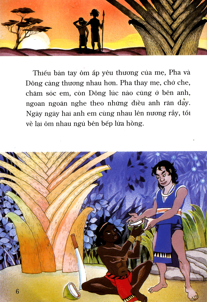 tranh truyện dân gian việt nam - dũng sĩ đam dông (tái bản 2024) - Ảnh 8