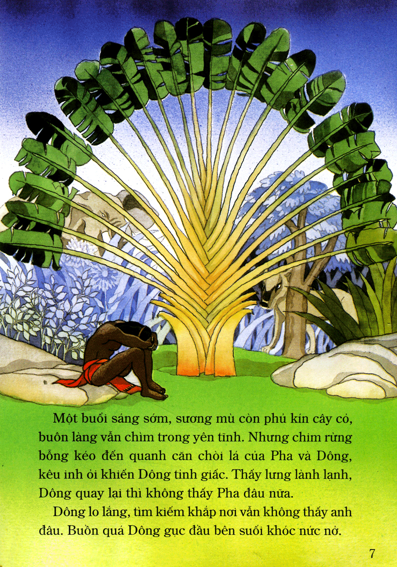 tranh truyện dân gian việt nam - dũng sĩ đam dông (tái bản 2024) - Ảnh 9