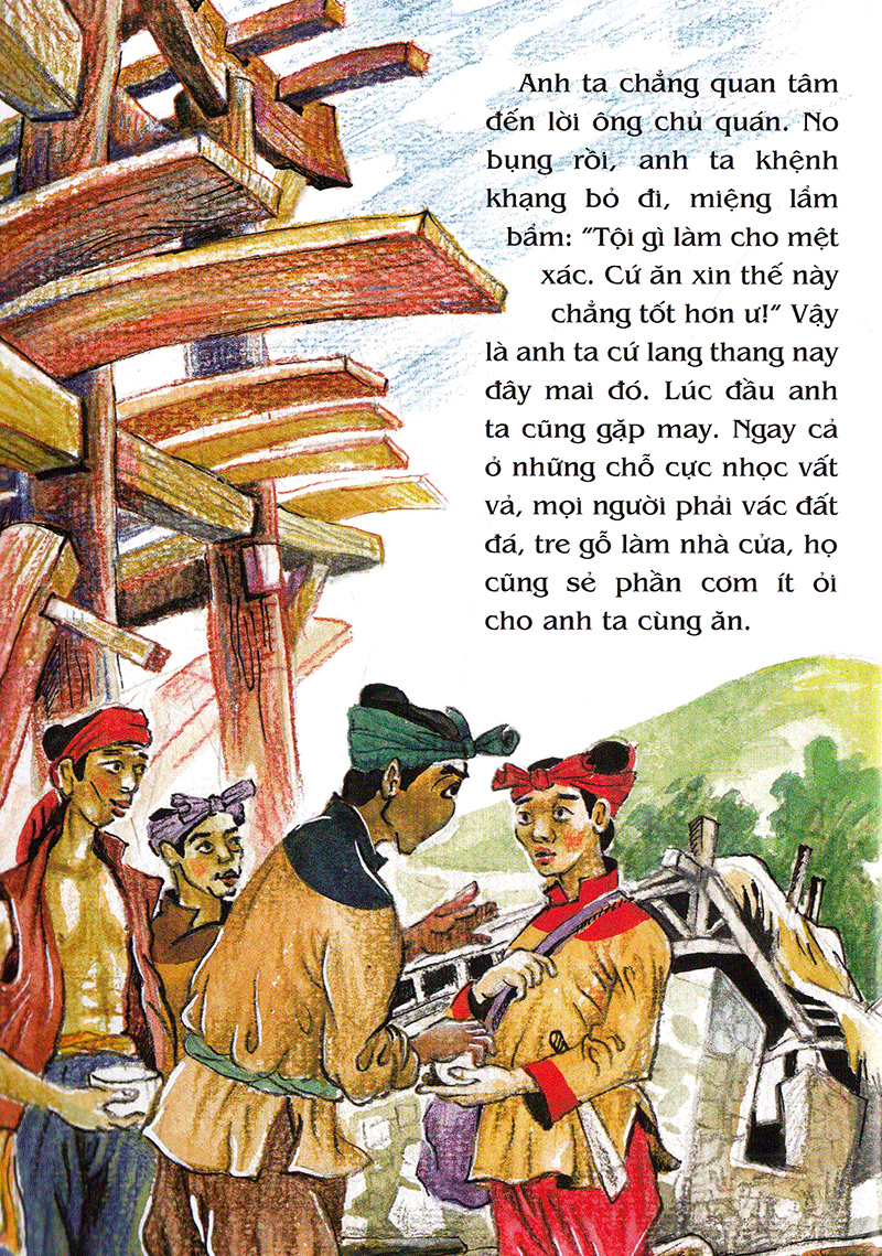 tranh truyện dân gian việt nam - hai anh em và cây thuốc thần (tái bản 2023) - Ảnh 8