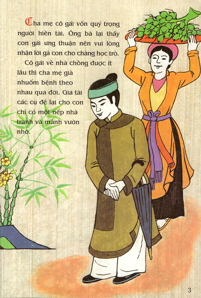 tranh truyện dân gian việt nam - hai ông tiến sĩ (tái bản 2019) - Ảnh 4