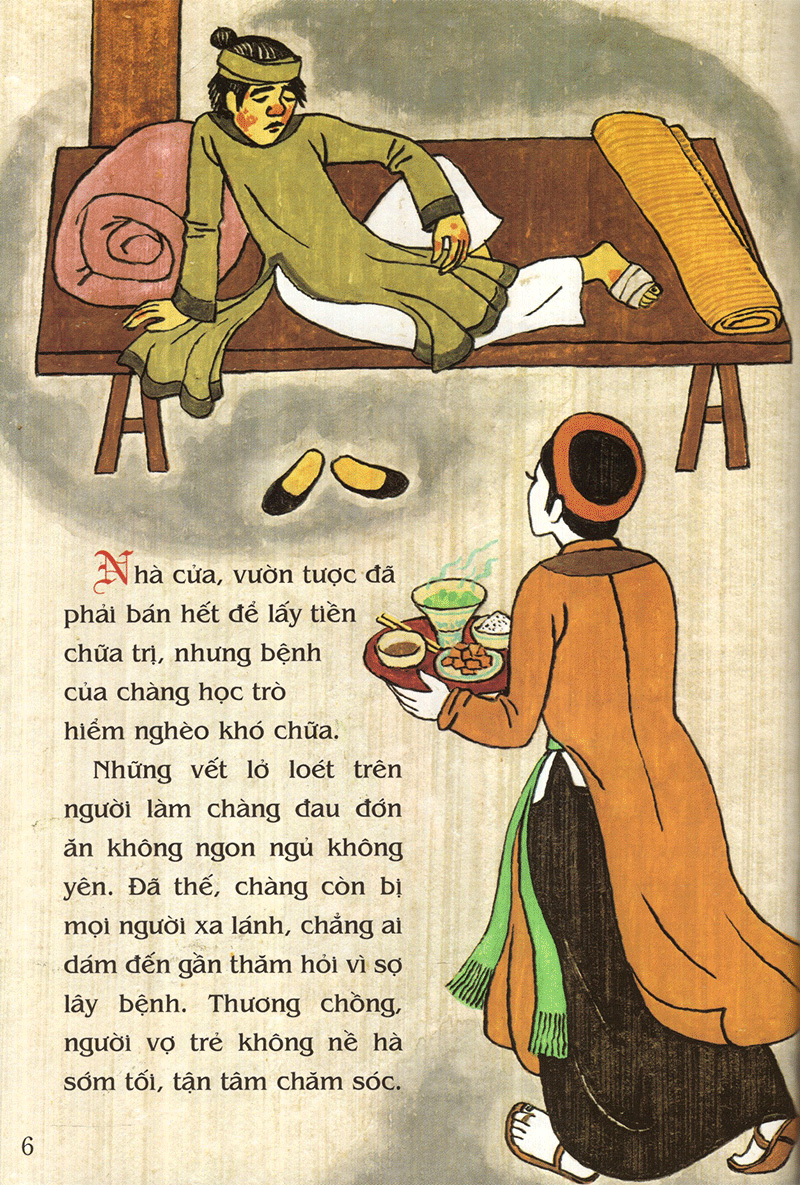 tranh truyện dân gian việt nam - hai ông tiến sĩ (tái bản 2024) - Ảnh 6