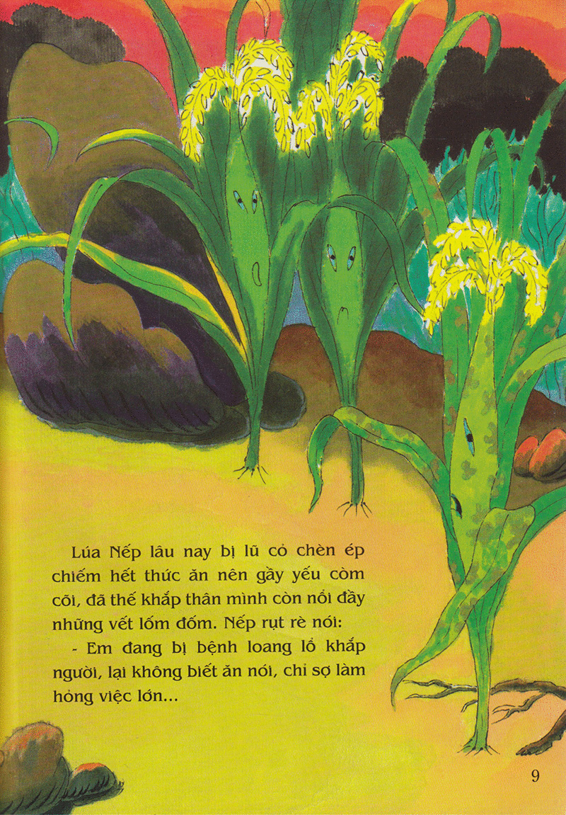 Tranh Truyen Dan Gian Viet Nam - Hat Lua Than (Tai Ban 2023) - Ảnh 9