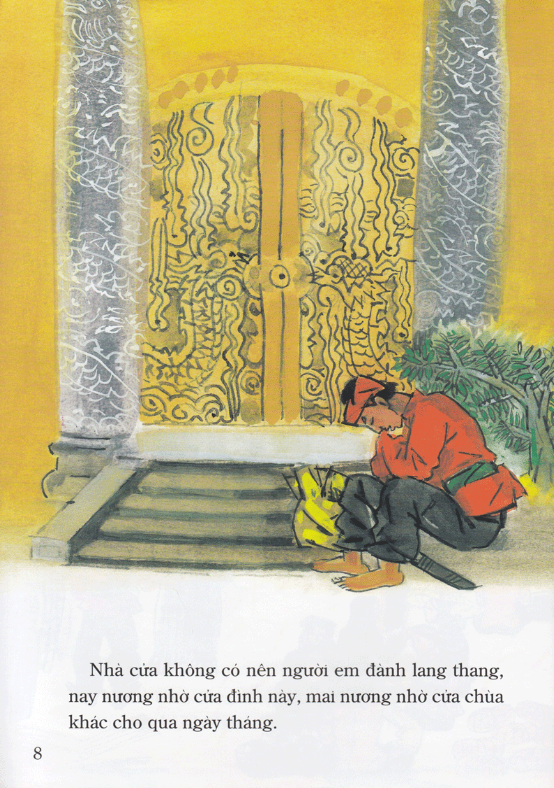 tranh truyện dân gian việt nam - hố vàng hố bạc (tái bản 2023) - Ảnh 7