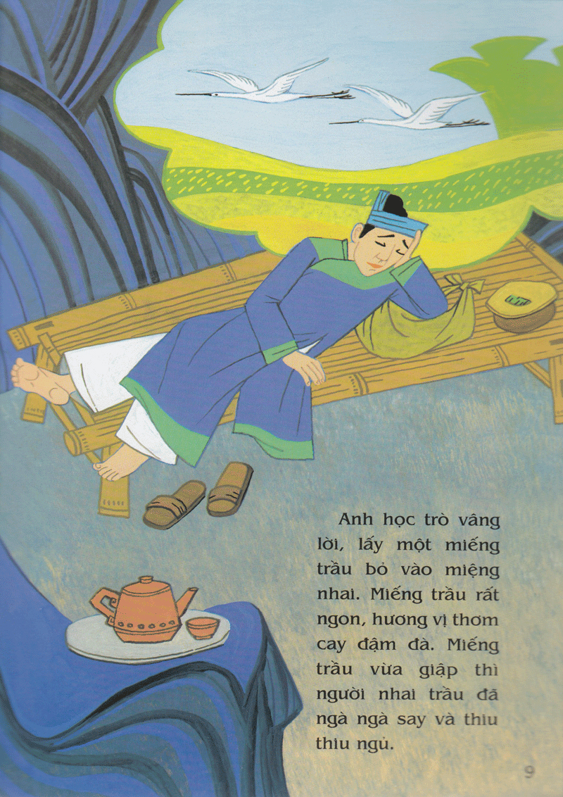 tranh truyện dân gian việt nam - miếng trầu kì diệu (tái bản 2023) - Ảnh 7