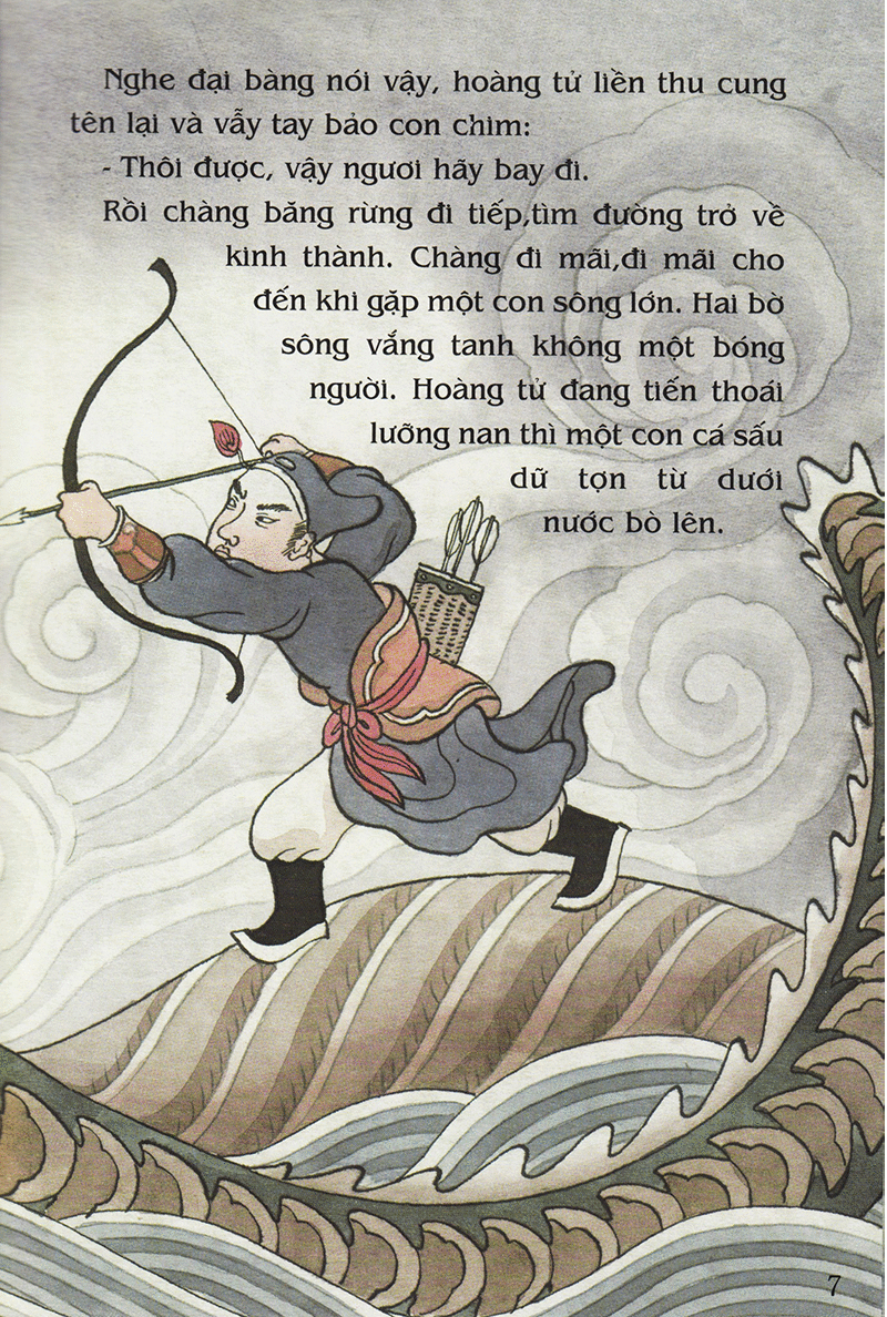 tranh truyện dân gian việt nam - nàng công chúa nhìn xa (tái bản 2023) - Ảnh 7