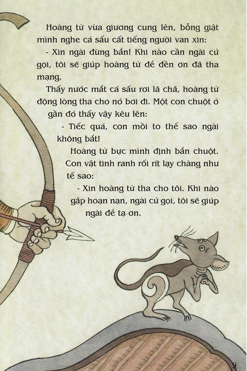 tranh truyện dân gian việt nam - nàng công chúa nhìn xa (tái bản 2023) - Ảnh 9