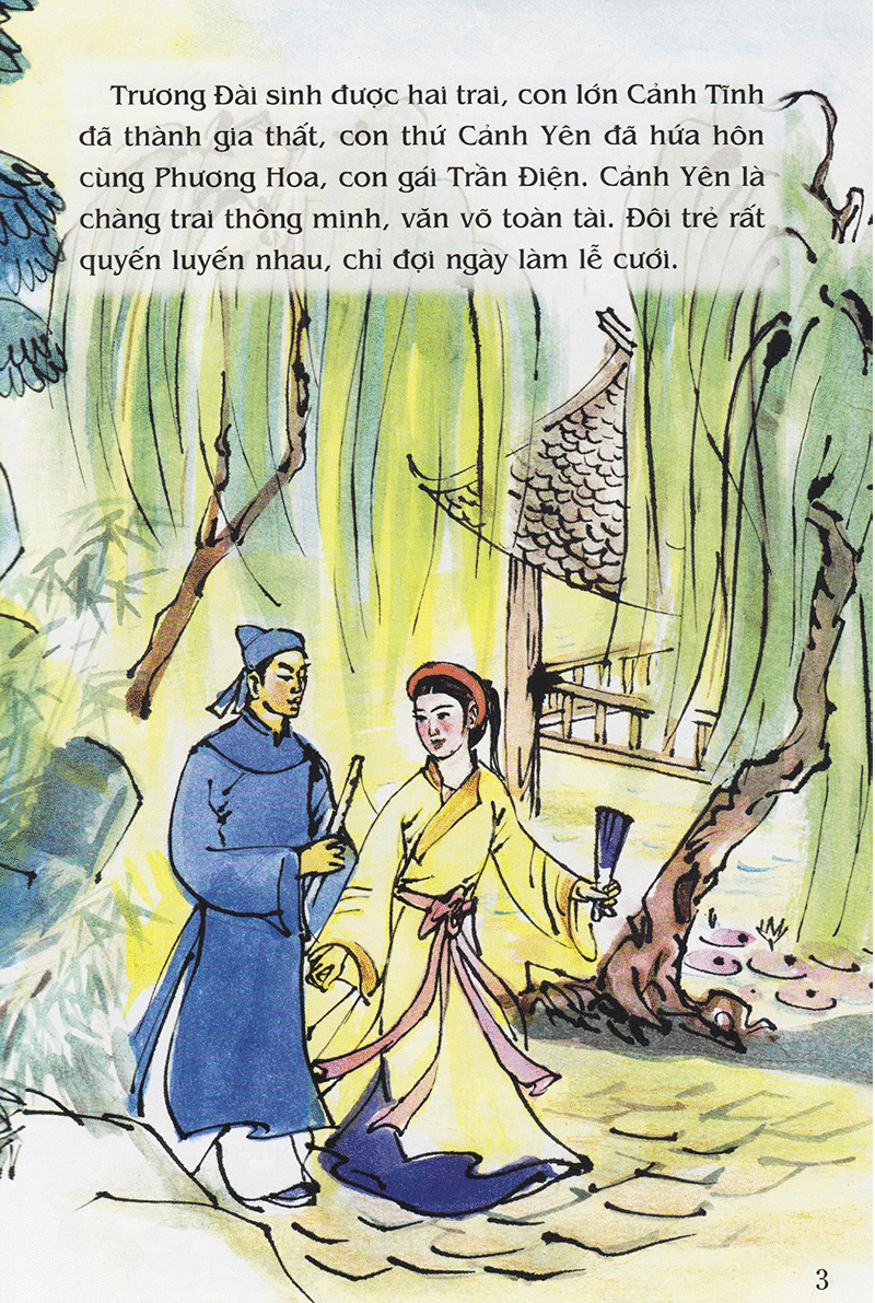 tranh truyện dân gian việt nam - nàng phương hoa (tái bản 2023) - Ảnh 3