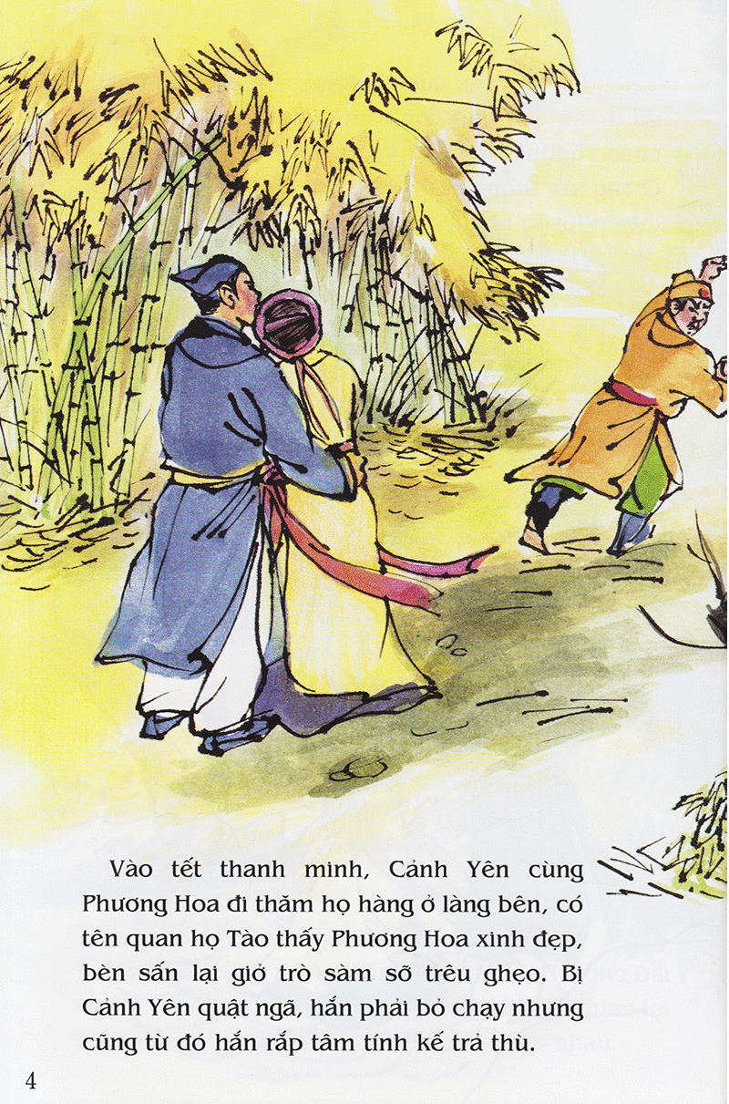 tranh truyện dân gian việt nam - nàng phương hoa (tái bản 2023) - Ảnh 4