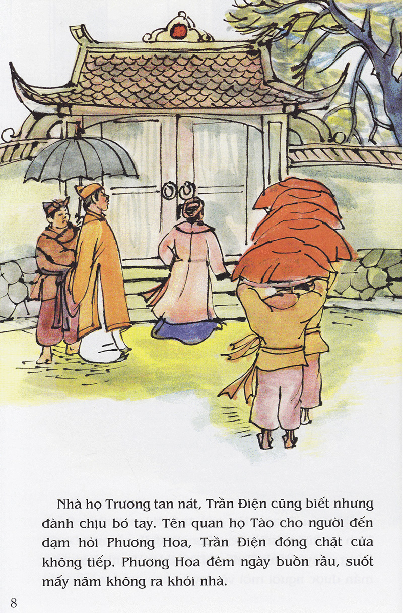 tranh truyện dân gian việt nam - nàng phương hoa (tái bản 2023) - Ảnh 8