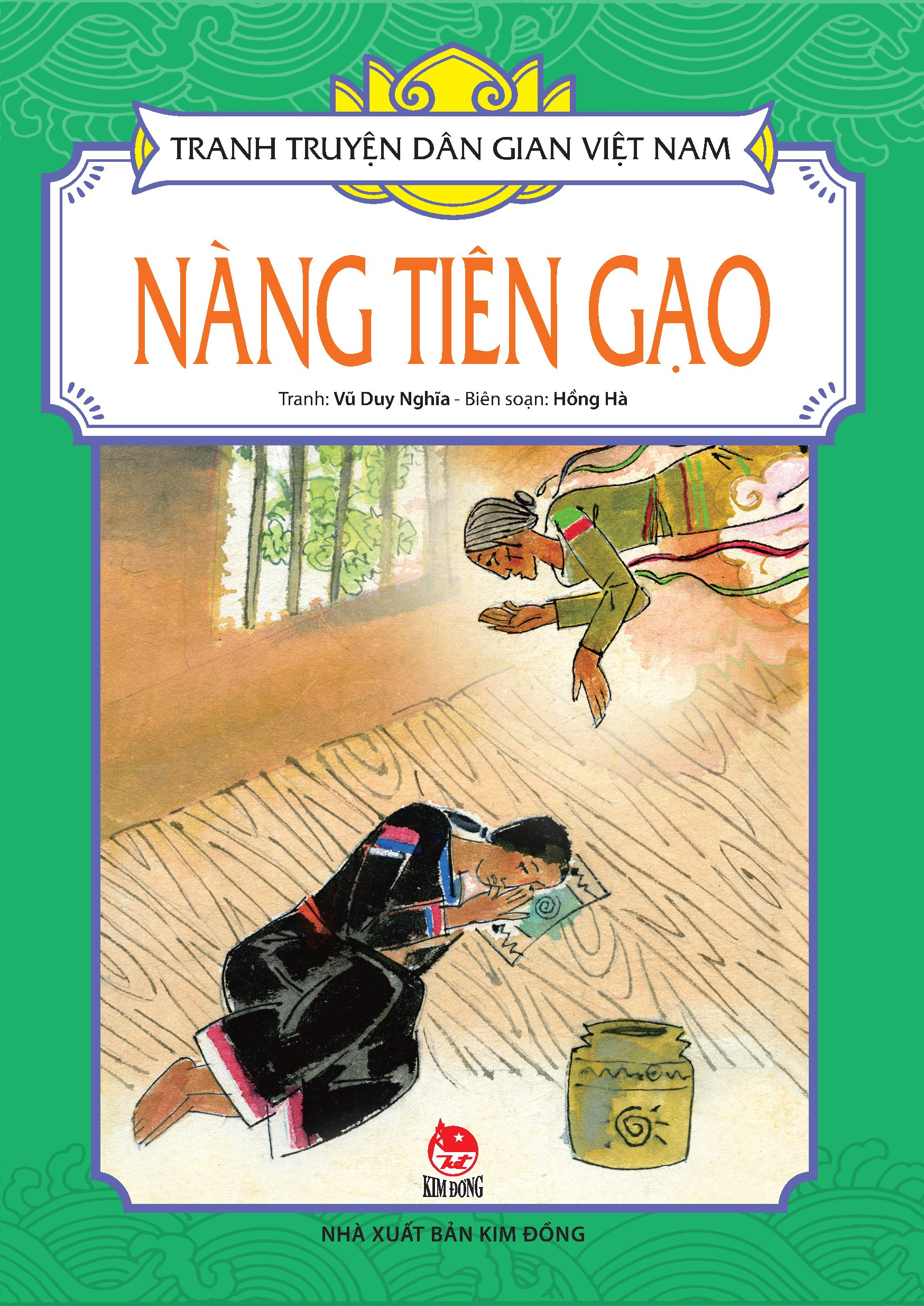 tranh truyện dân gian việt nam - nàng tiên gạo (tái bản 2024) - Ảnh 2