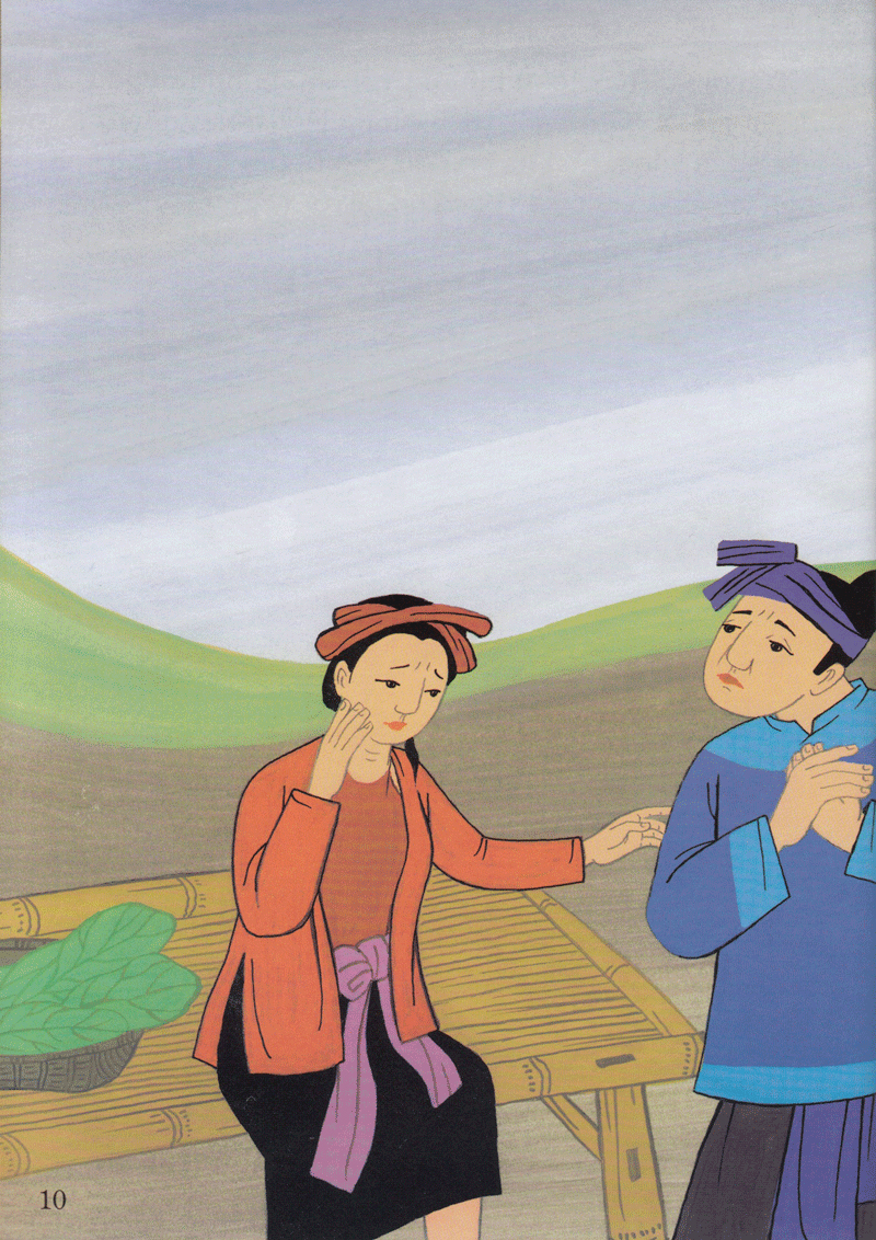 tranh truyện dân gian việt nam - người vợ hiền (tái bản 2024) - Ảnh 12