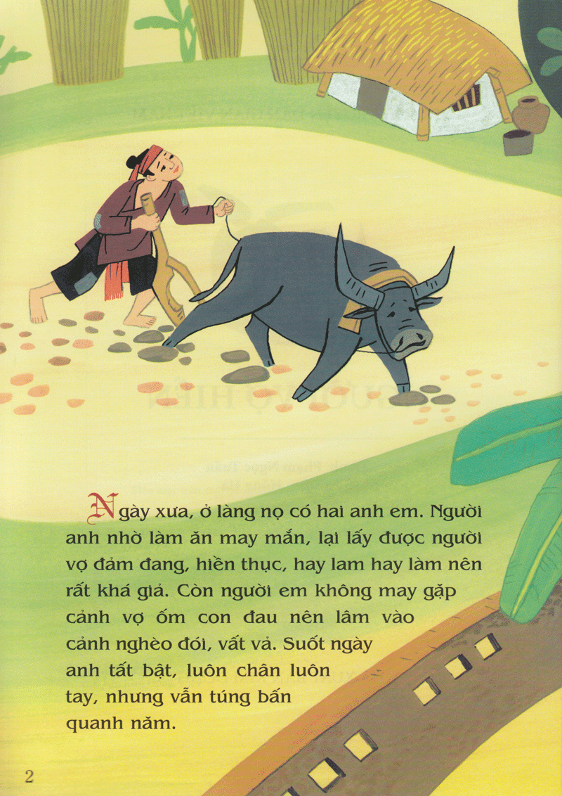 tranh truyện dân gian việt nam - người vợ hiền (tái bản 2024) - Ảnh 4