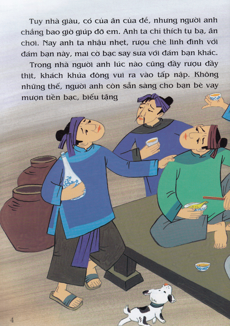 tranh truyện dân gian việt nam - người vợ hiền (tái bản 2024) - Ảnh 6