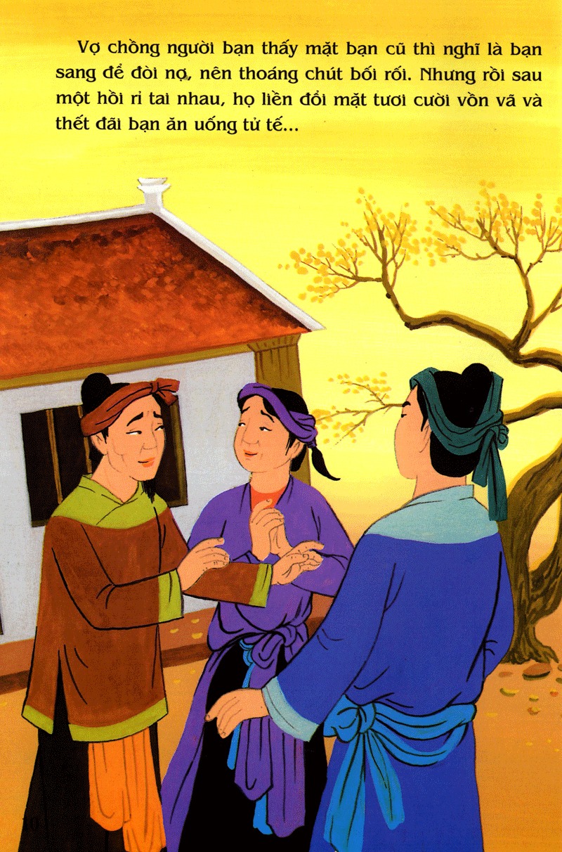 tranh truyện dân gian việt nam - sinh con rồi mới sinh cha (tái bản 2024) - Ảnh 11