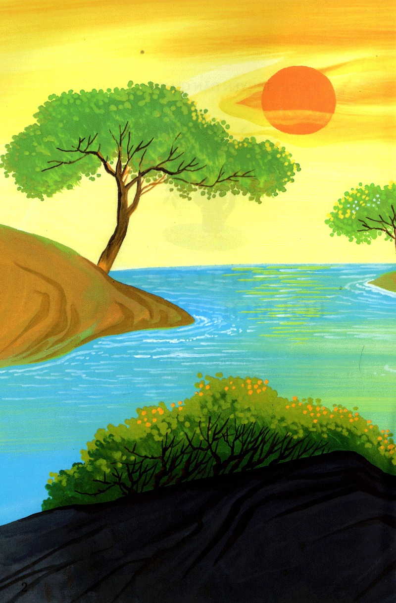 tranh truyện dân gian việt nam - sinh con rồi mới sinh cha (tái bản 2024) - Ảnh 3